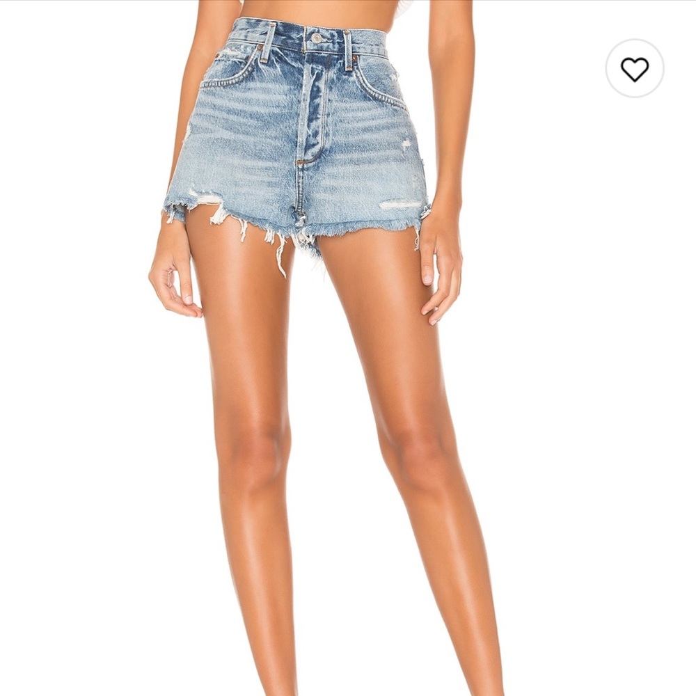 AGOLDE Jaden short, never worn, size 25